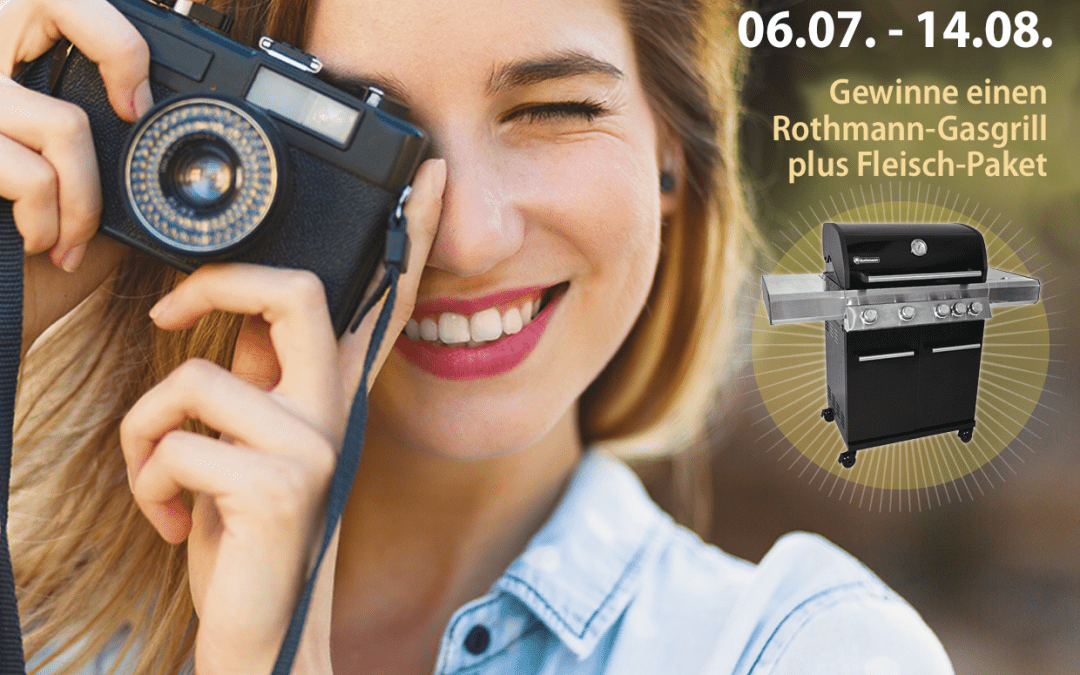 Gewinne einen Gasgrill bei unserem Sommer-Gewinnspiel